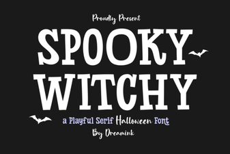 Spooky Witchy Fonts for Creative Projects & Designs