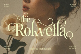 The Rokvella Font: Crafting Unique Designs